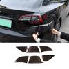 Car Tail Light Cover Brake Light Wide Indicator Protective Cover For Tesla Model 3 For Tesla Model Y 2016-2026 Car Accessories