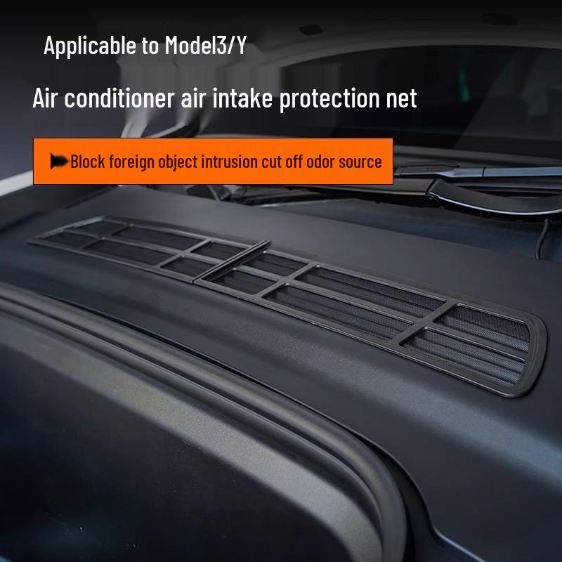 Tesla Model Y AC Intake Insect Screen Protection