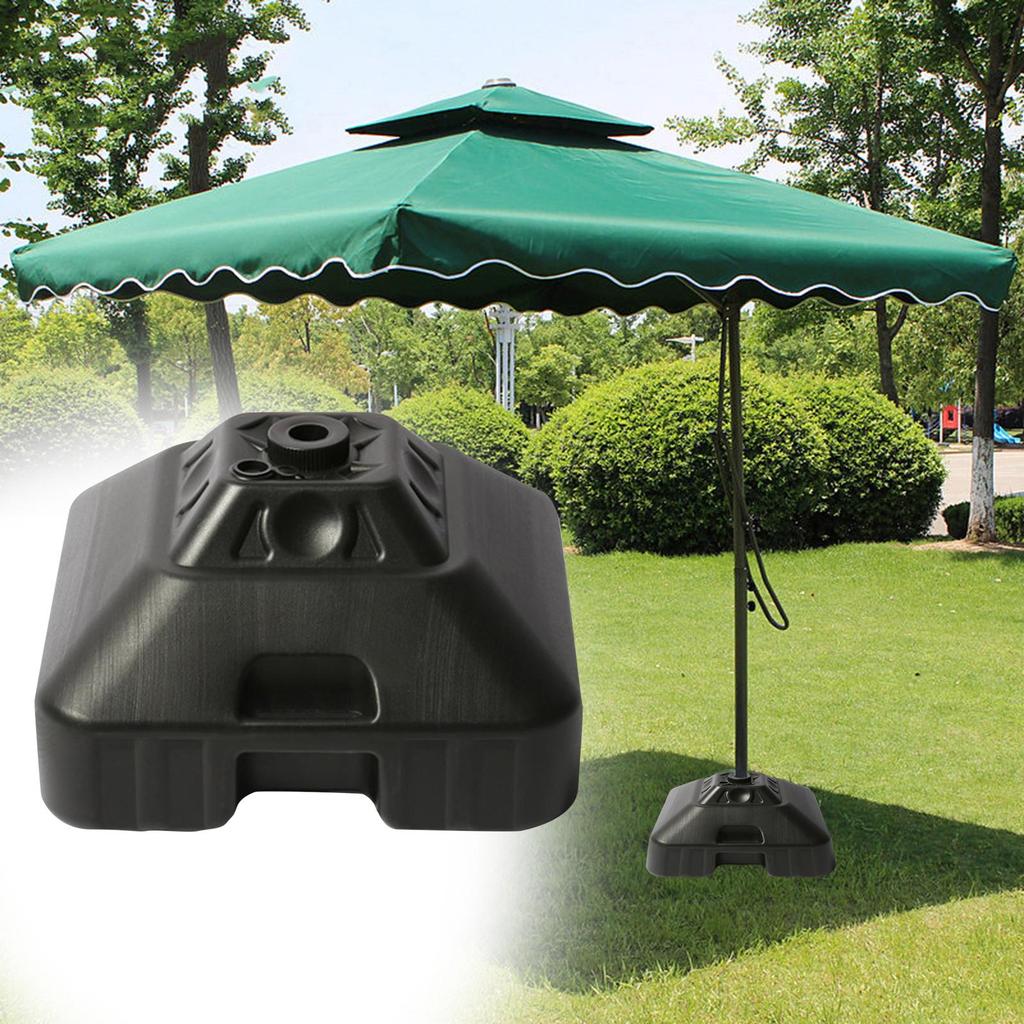 Umbrella Base Stand 30L Shelter Umbrella Stand for Lawn Garden Umbrella Base Sand Water Filled Tents Shelter Heavy Duty Stands