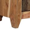 Sideboard 55 x 33 x 75 cm Solid Acacia Wood and Reclaimed Wood
