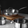 DESLON 30cm Stainless Steel Wok
