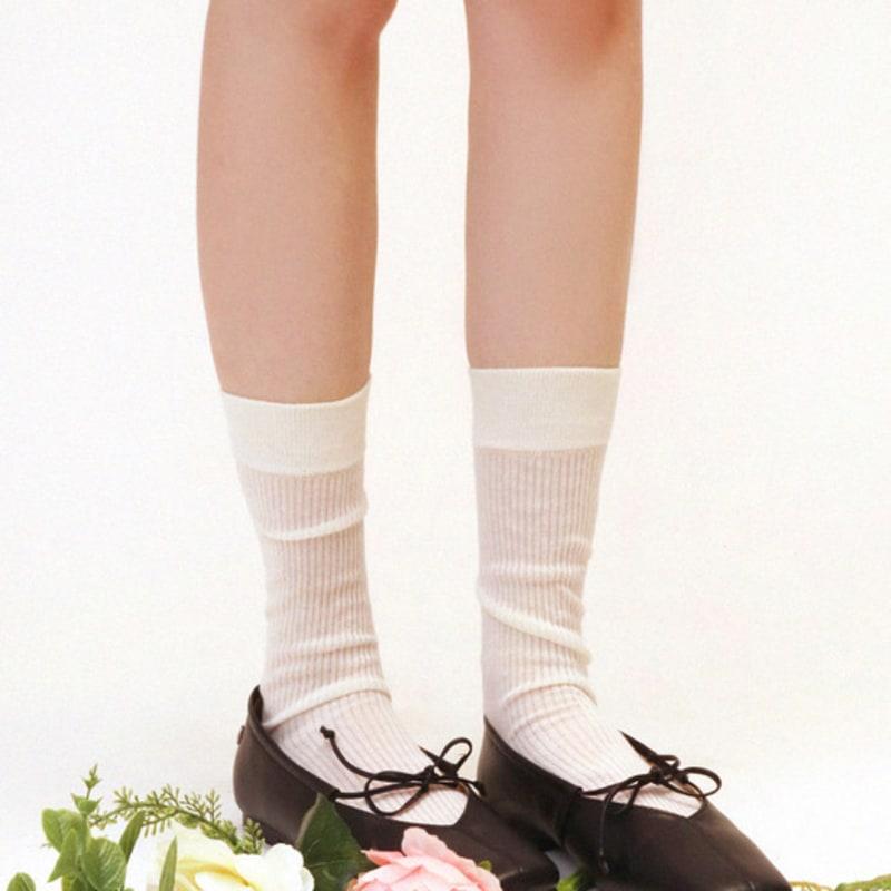 Biarritz Socks [4SET] Bongbong See-through Socks 4 Colors