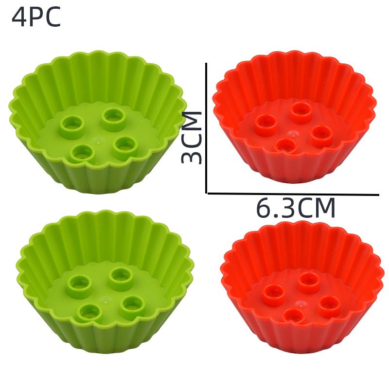 Große Bausteine Haus Zubehörteile Dach Fenster Wand Bauen Zusammenbauen Steine Lernspielzeug Für Kinder Geschenk