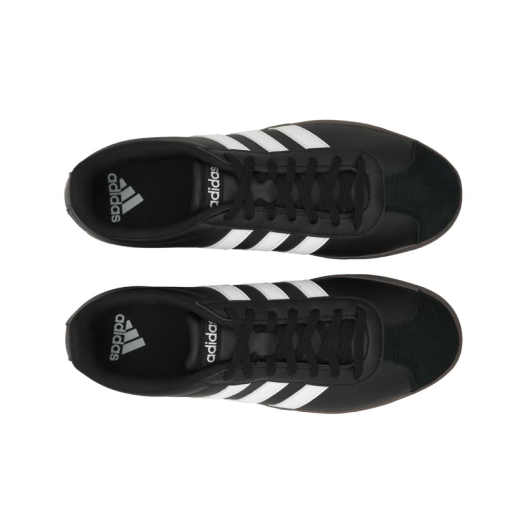 adidas Vl Court Series Comfortable Versatile Low-Top Skate Shoes Unisex Sneakers Black ID3712