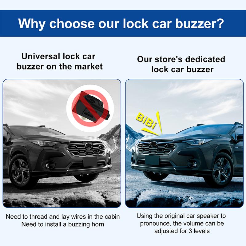 For Subaru WRX 2024 2025 Crosstrek Impreza 2024 2025 Car Lock Buzzer Remote Centrol Open Locking Auto Accessories