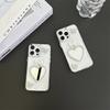 Diamond Butterfly Phone Case for IPhone 17 Promax Bow Tie Love Mirror for Apple 14 Sparkling Pink 16 Transparent