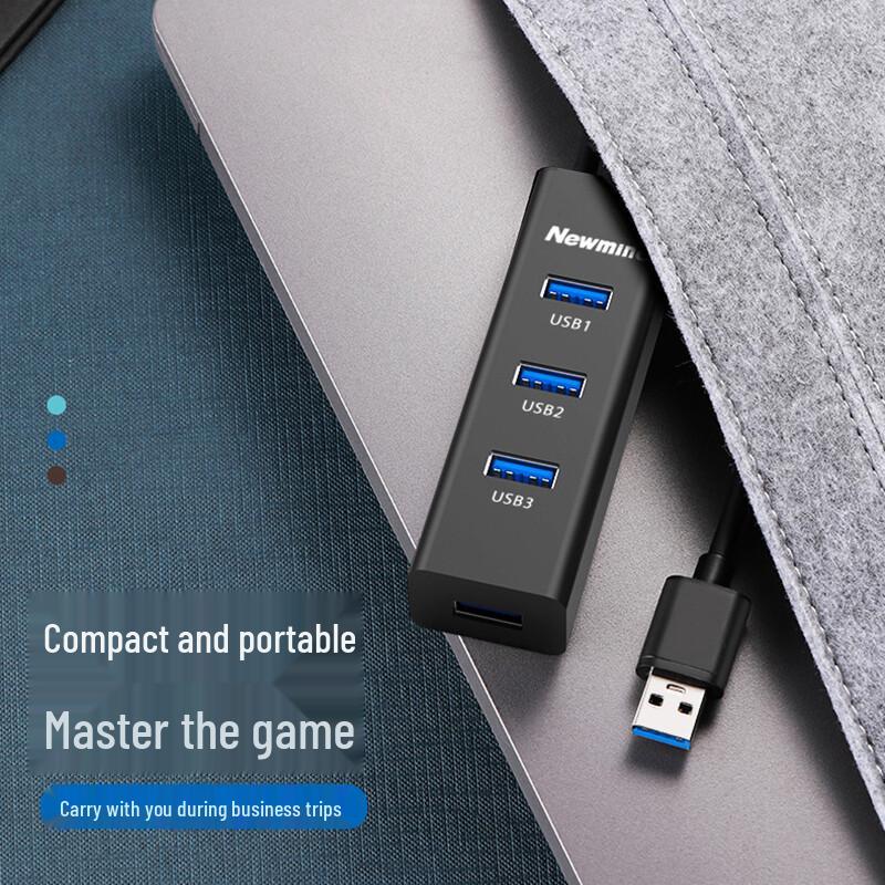 Newman 4-Port USB 2.0 Data Hub