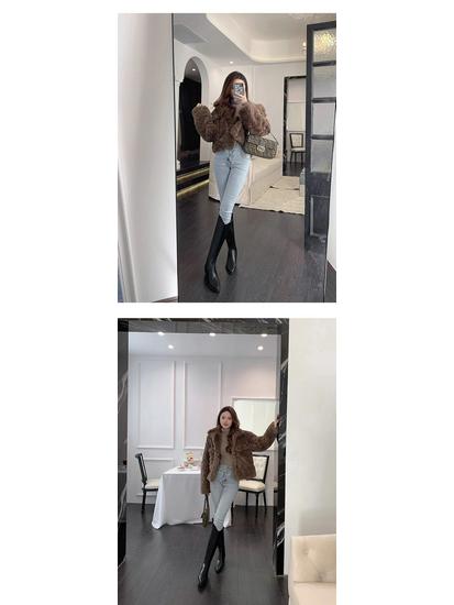 V-Mouth Pointed Toe Black Western Cowboy High Tube Knight Boots 2025