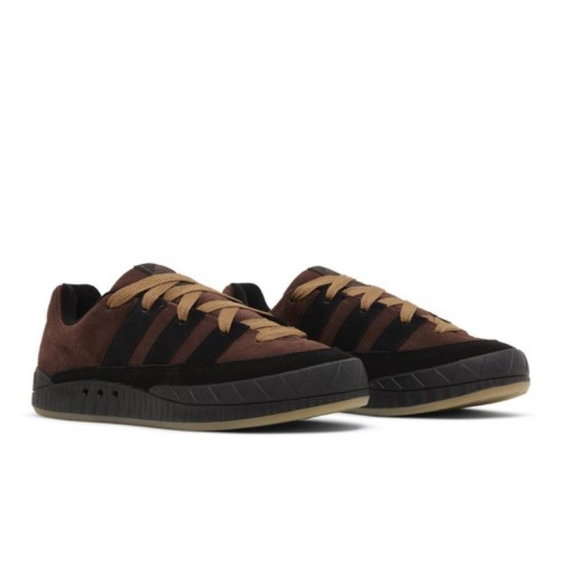 adidas Adimatic Brown Black HQ6903 EU 44.5 чёрный