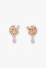 Butterfly and Crescent Moon Motif Earrings SAXE0165 XP [Anna Sui]