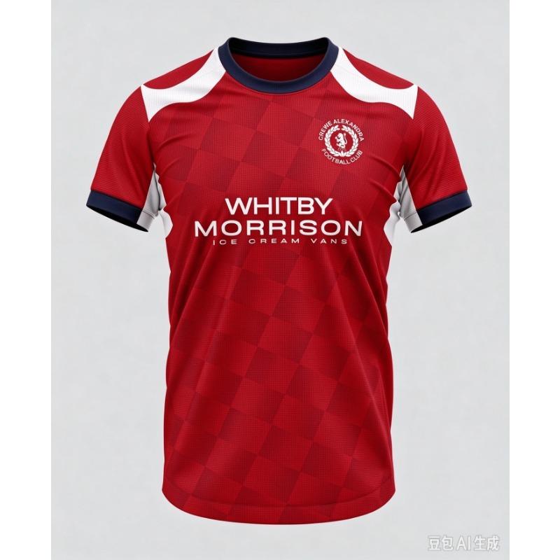 2026/27 Crewe Alexandra Aufwärmshirt für Erwachsene Fußball-Trainingsanzüge Schnelltrocknend, Atmungsaktiv Familien- und Kinderbekleidung
