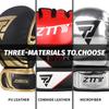 Professioneller MMA-Handschuh Mattschwarz 7oz MMA Trainings-Sparring-Grappling-Boxen-Muay Thai-Handschuhe