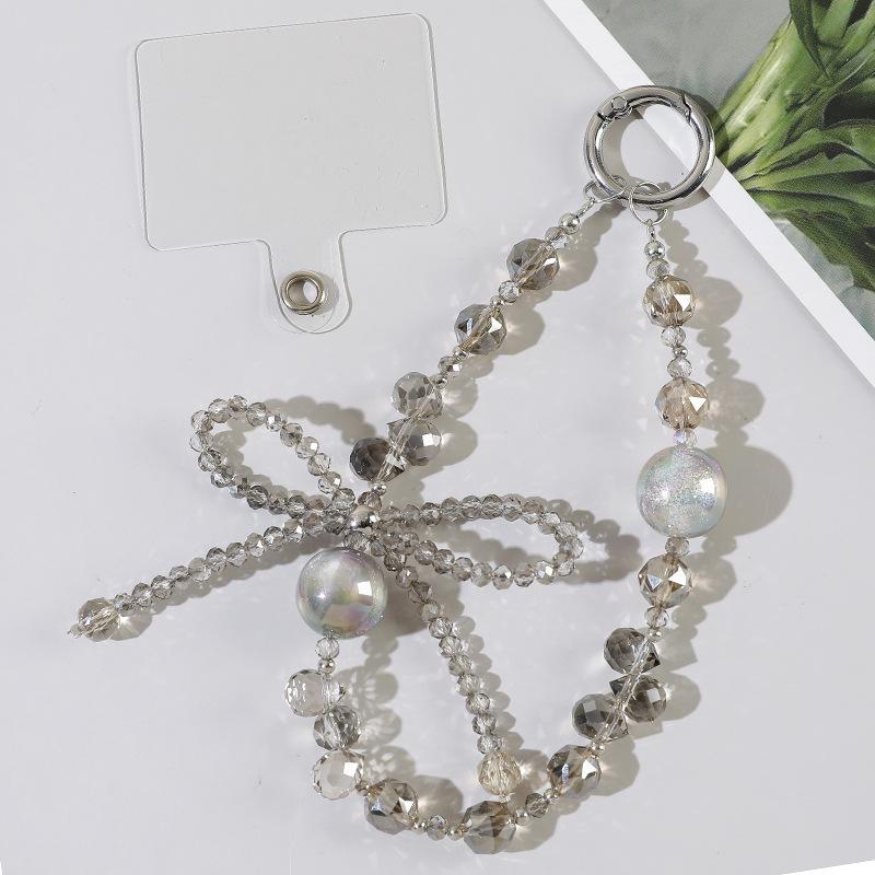 Luxe Kristallen Kralen Polsband Telefoonketting Voor Vrouwen
