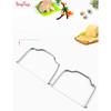 Multipurpose Handheld Cheese Wire Stainless Steel Foie Gras Wire Butter Cheese Slicer Slicer, Cutter, Cutter,