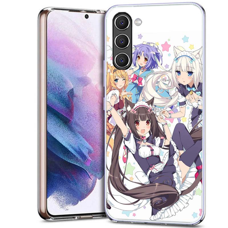 

Чехол для телефона Chocola Nekopara для Samsung A16 A26 A36 A56 A17 A37 A57 A07 A06 A02S A12 A22 A32 A52S A72 Galaxy A70 A50S A71 A51 A3 Samsung A22 5G