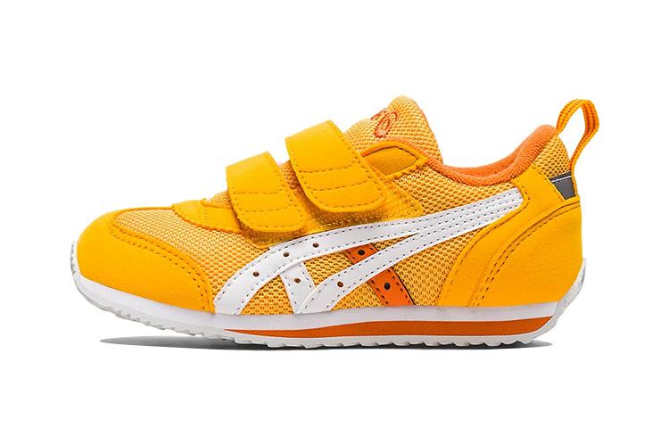 Asics Idaho Mini 4 Дышащие Низкие Детские Беговые Кроссовки Желтый Белый Дети Возраст 3 7 Лет 1144A236-800 26
