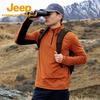 Jeep Men's Fleece Quick-Dry Long-Sleeve T-Shirt