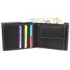 Portefeuille - EXCELLANC - Gabriel - Cuir véritable - Format horizontal - 10 fentes cartes