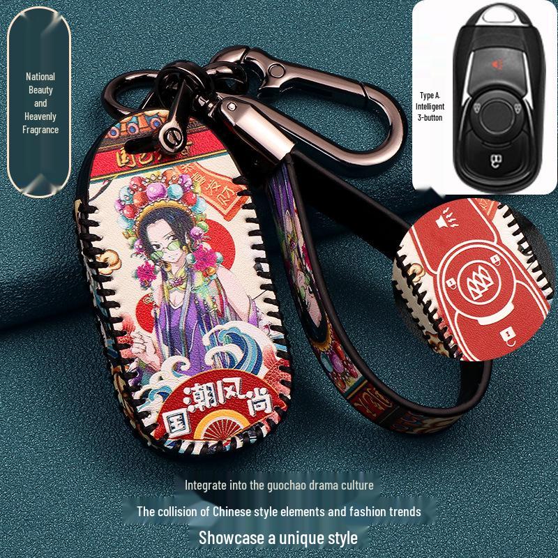 

Buick Excelle, Verano, Envision, Enclave, GL8, LaCrosse, GL6, Regal Key Case: High-End Car Key Shell Standard