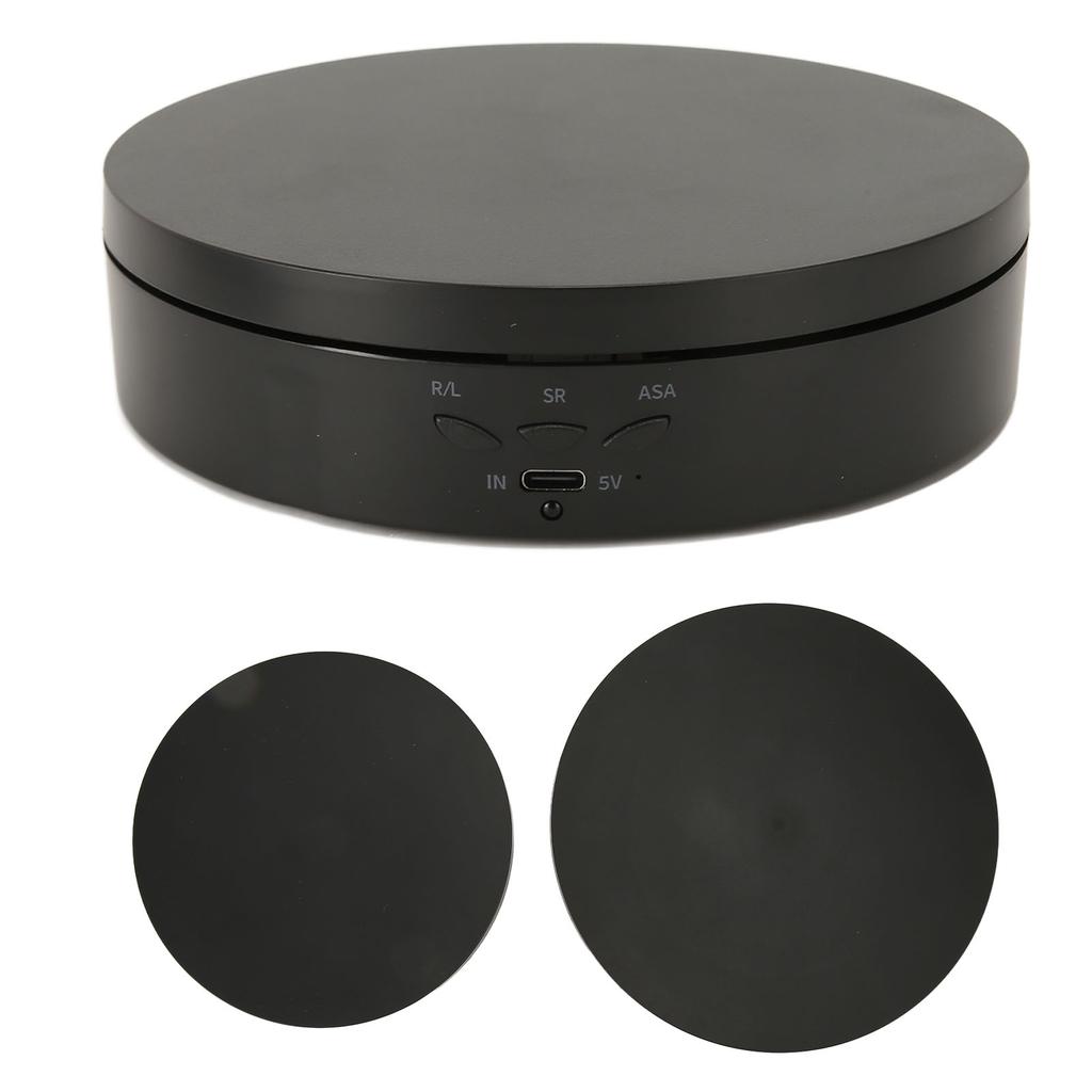 Motorized Rotating Display Stand 3 In 1 Adjustable Speed 22.0lb Capacity 360 Degree Electric Rotating Turntable with
