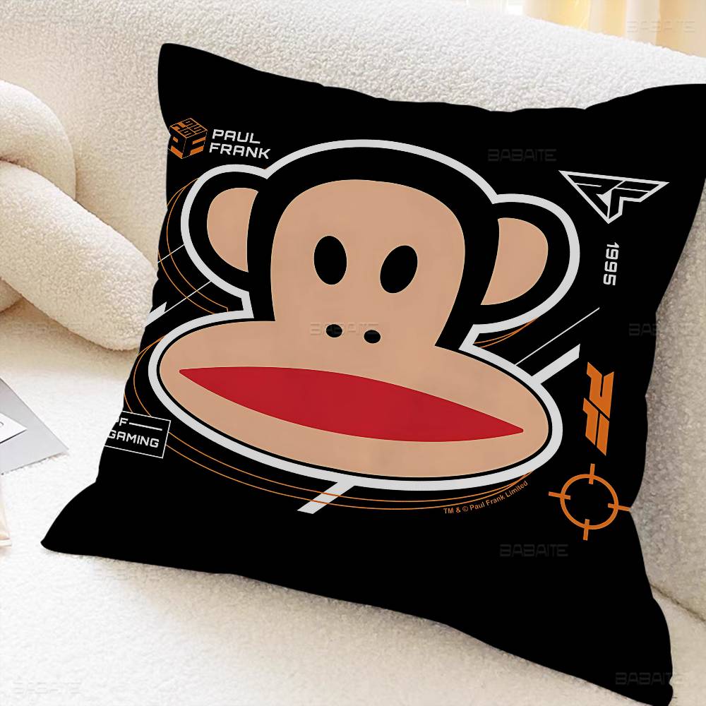 Logo P-Pauls F-Frank Maple Design Cushion Cover Happy Autumn Harvest decor Holiday Decorati Pillow Cover