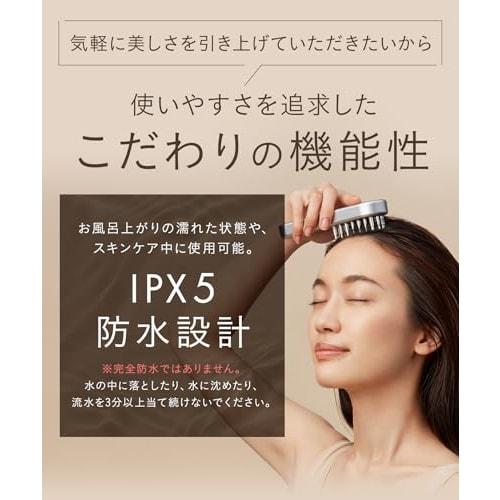 SALONIA EMS lift brush electric brush facial device lift up sticker included