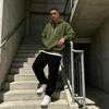 Men's Casual Sweatshirt Set with Knit Pattern for Fall Winter Daily Wear