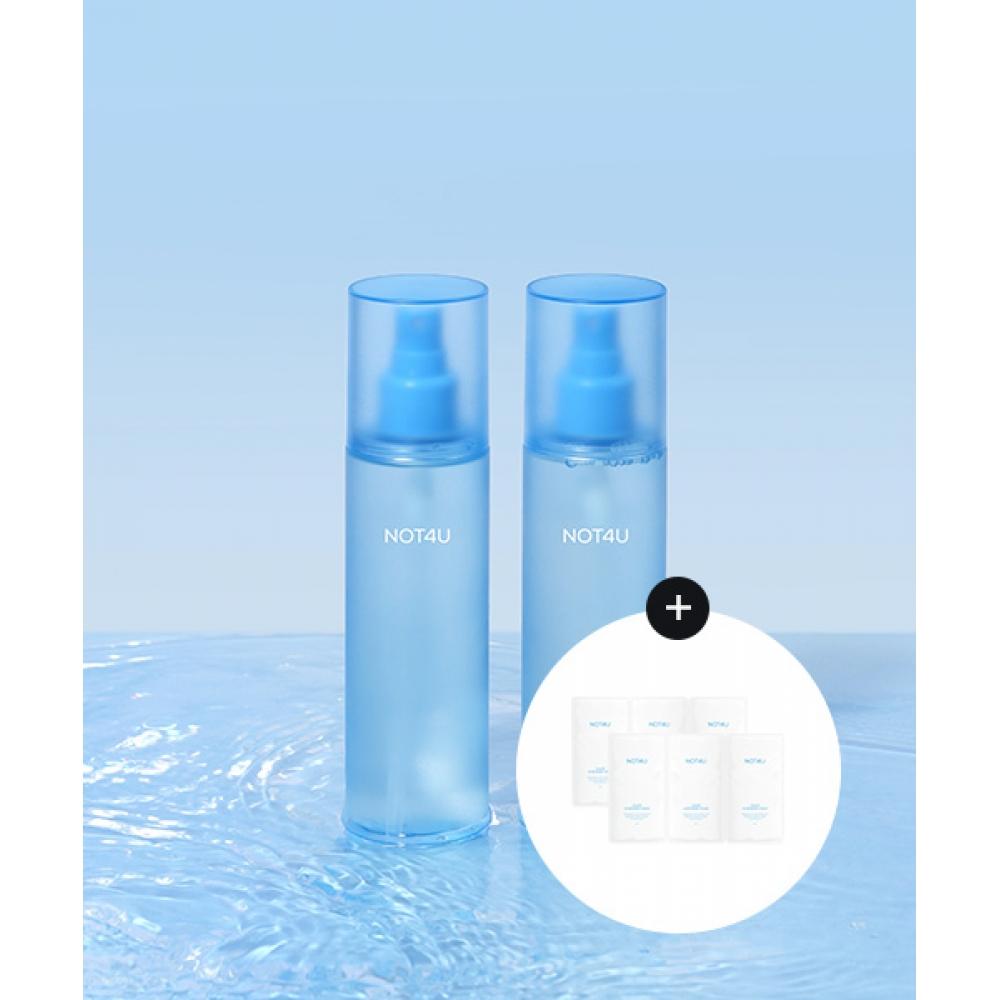 Not4u [2pack] Clear Body Mist 200ml  + Get 6 5ml Body Wash NONE