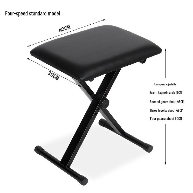Цинь Дэн Складная клавиатура и скамья для инструмента: Пианино, Гучжэн, Эрху, Стул для гитары