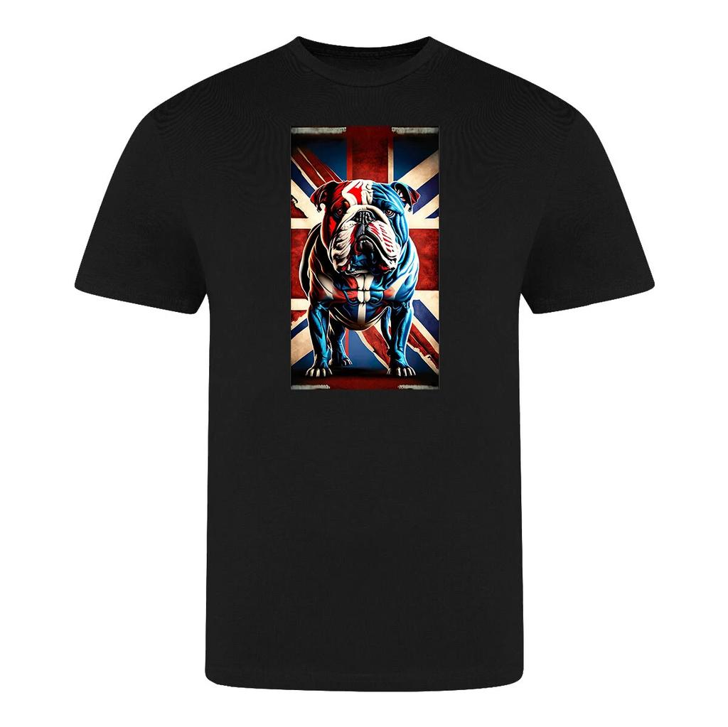 Novelty Film Movie Gift Birthday Halloween T Shirt for British Bulldog Fans