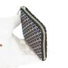 Indenya Inden Coin Purse F Coin Purse 08 Deerskin Navy Blue with White Lacquer Shippo Pattern 1008-14-179