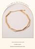 Mehrschichtige Hip-Hop-Anhänger-Halskette: Dicke Kette, Langer Stil, Unisex Schlüsselbein Schmuck
