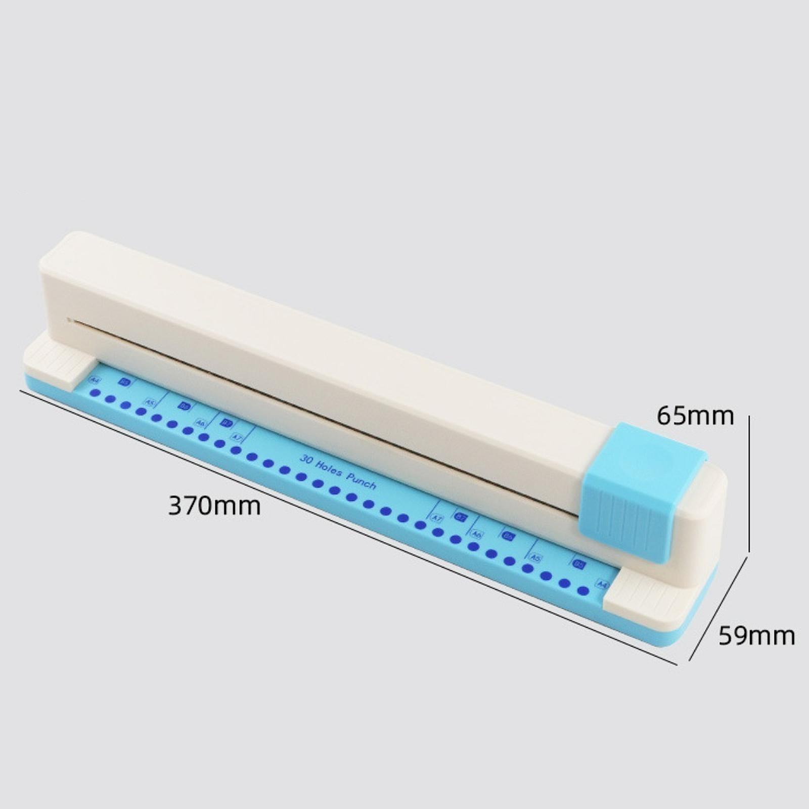 

30 Hole Paper Punching Machine Paper Puncher DIY A4 Punching Machine Office Supplies School Stationery Supplies