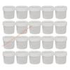 Plastic Dessert Cups Heat Resistant For Microwave Freezer Meal Preparation 85AD