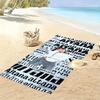 Aitana Print Beach Towel, Large Soft Quick Dry Towel for Beach Camping Swimming