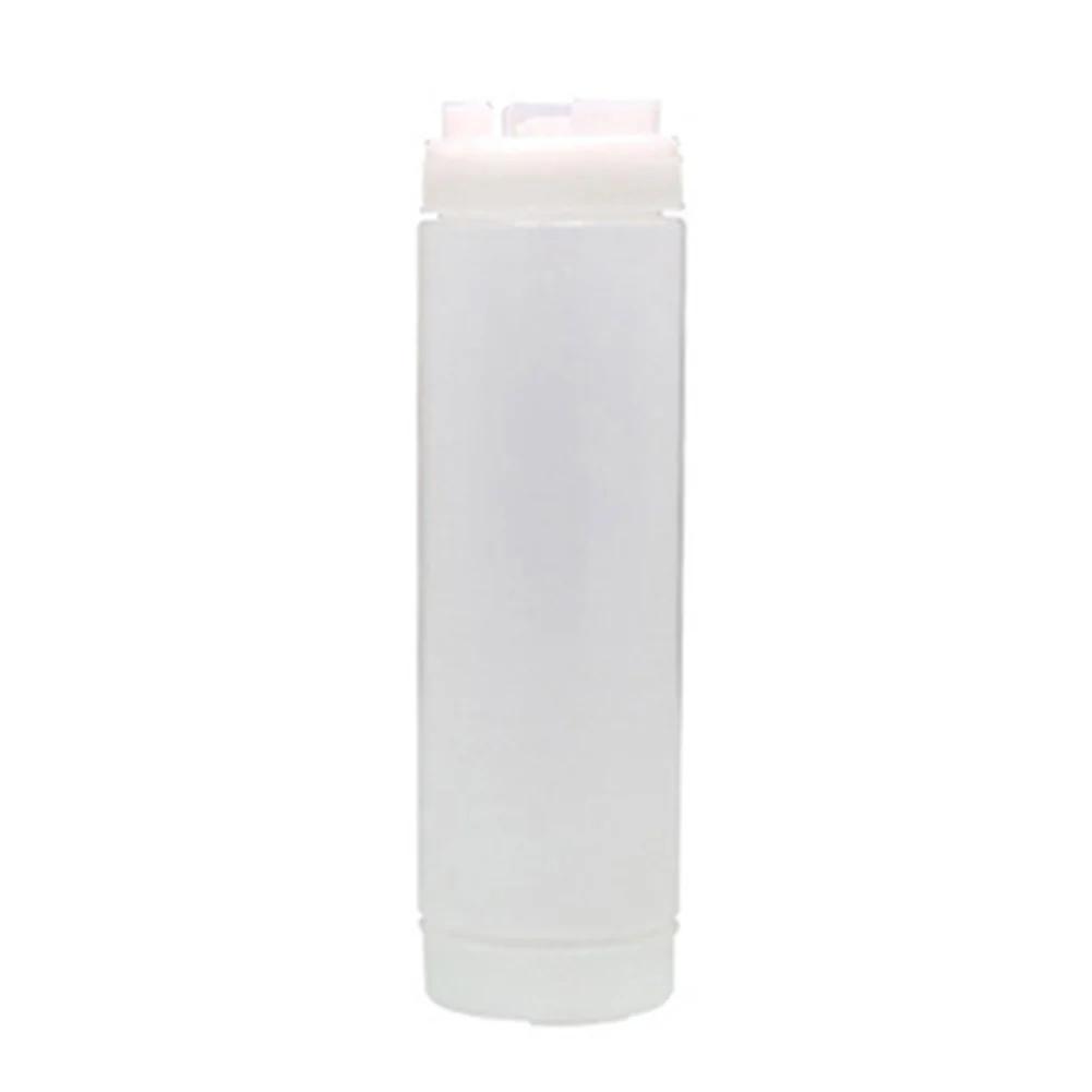 1pc Sauce Dispenser Kitchen Olive Oil Bottle Large Capacity Double Head Squeeze Bottle Dispenser Storage Bottle Kitchen Utensils