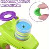 Funny Cat Toys Creative Turnip Gun with 15pcs Reusable Foam Disc Pet Hunting Interactive Toy Dog Cat Pet Supplies