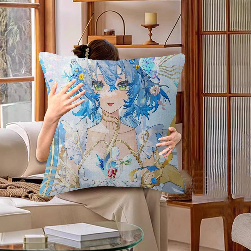 Luo Tianyi Cushion Cover Pillow Cover Decor Pillowcase Printed Cushion Case For Couch