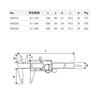 Kyoto Machinery Tools Digital Caliper GND20 Silver (KTC) 0~200mm
