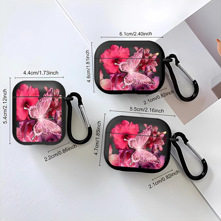 Cartoon Flower Art Earphone Cases Cover Case For Airpods Pro Pro3 3 4 2 1 Pro2