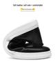 Men's Casual Cowhide Leather White Loafers - Stylish & Versatile for Spring and Autumn