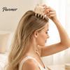 Hair Volumizing Clip Heated Volume for Fine Flat Hair, Electric Root Lifter Comb Tool Bangs with 2 Heat Settings, Puffy Natural Lift Booster