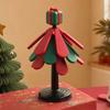 Christmas Tree Trivet Set - Heat-Resistant Silicone Coasters for Hot Pots, Plates & Teapots, Festive Table Decor