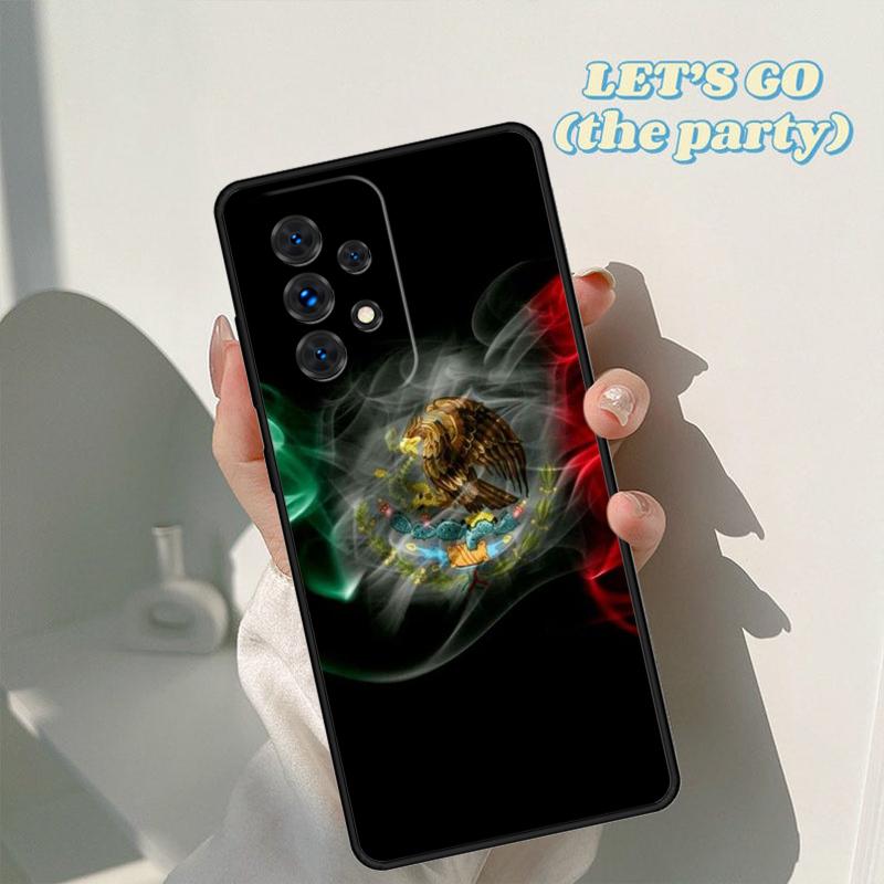 Mexico Flag Phone Case For Samsung Galaxy A42 A31 A40 A51 A71 A32 A80 A91 A52 A72 A73 A20e A21S A50 A70 A11 A12 Cover