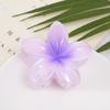 Summer Simulation Big Flower Grab Clip Hair Accessories, Holiday Wind Sweet Color Disc Hair Clip Woman