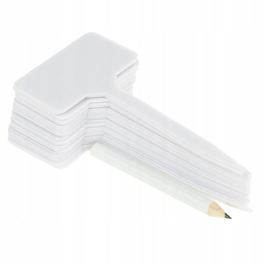 Gardenline Komplet 25 Tabliczek Do Opisywania Roślin 13,5X5,5Cm Z Ołówkiem Eva2734