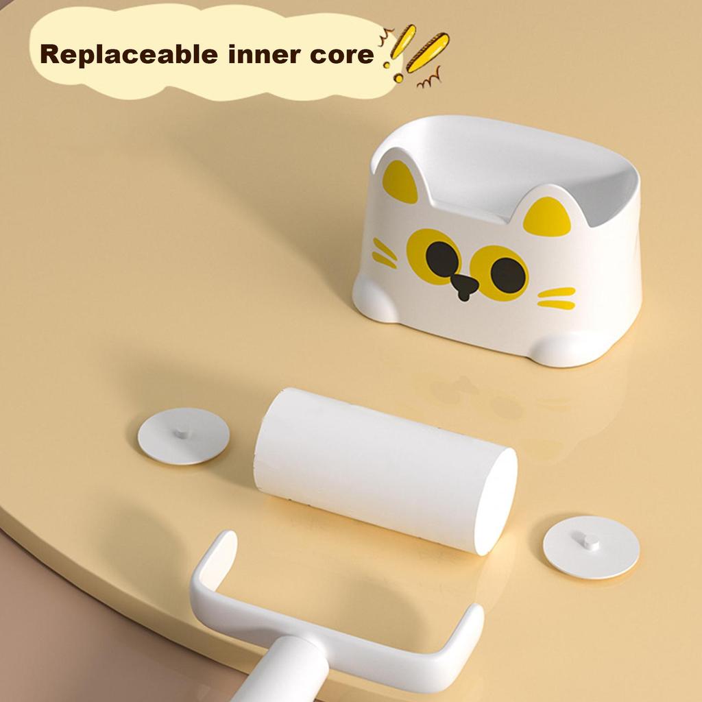 Fusselrolle für Kleidung Wiederverwendbare Reinigungsutensilien Fusselrollen für Tierhaare Extra klebrig für Katze Hund Tierhaare Sofa Teppich