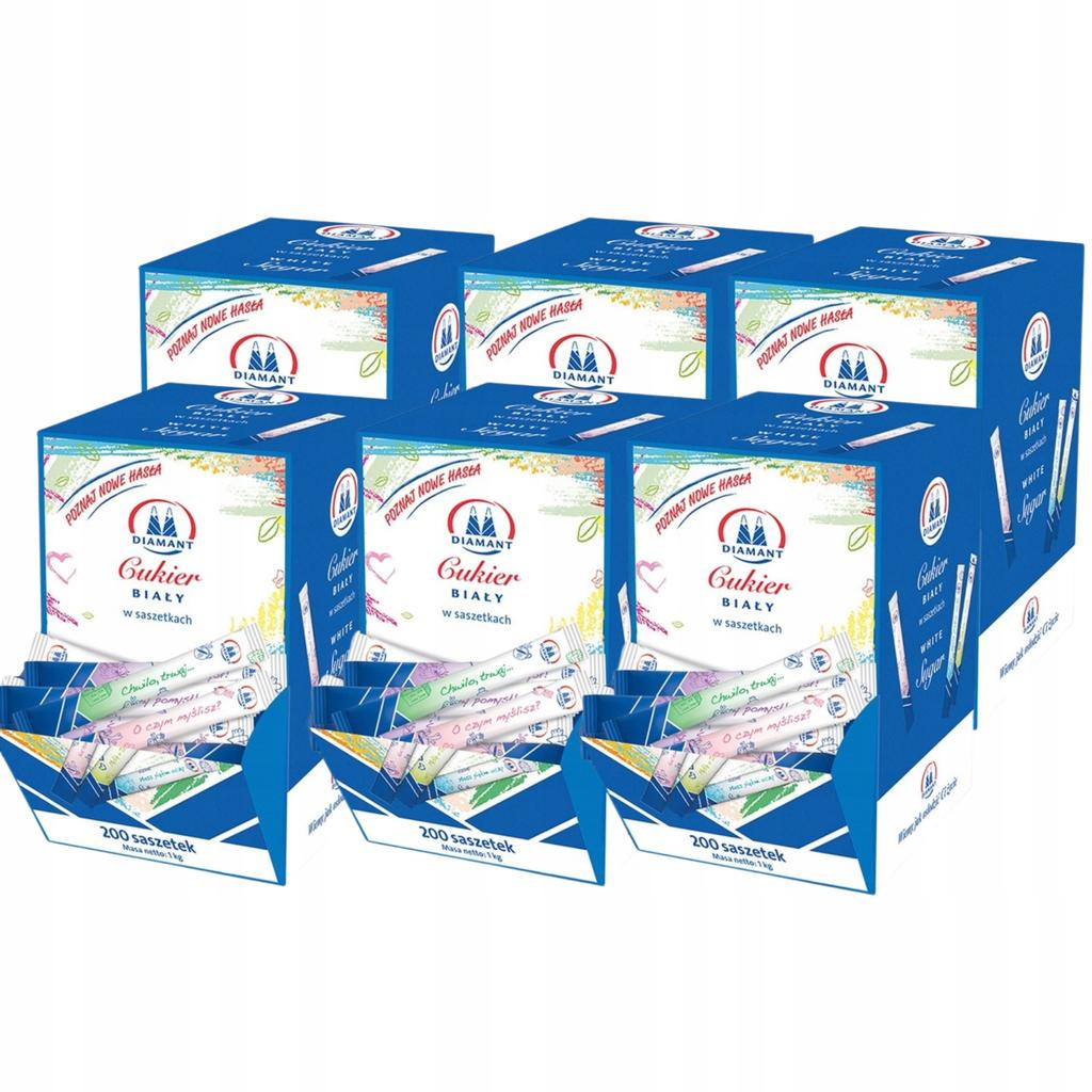 Sugar In Sachets 200 X Diamant | 1St Category Sorted Sugar