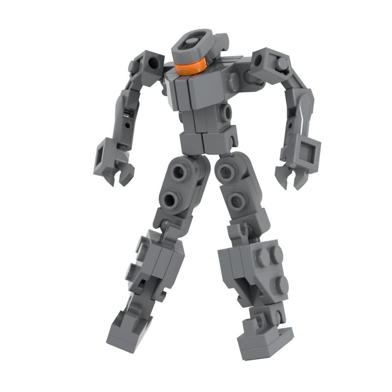 

Супер Робот Костяной Скелет Меха MOC Модифицированный Шарнирный Буксировочный Шар Строительные Блоки Война Детские Игрушки Машинное Обучение Образовательные Подарки темно-серого