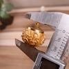 Green Sandalwood Gourd Pendant Phone Charm and DIY Hollow Ornament Jewelry.